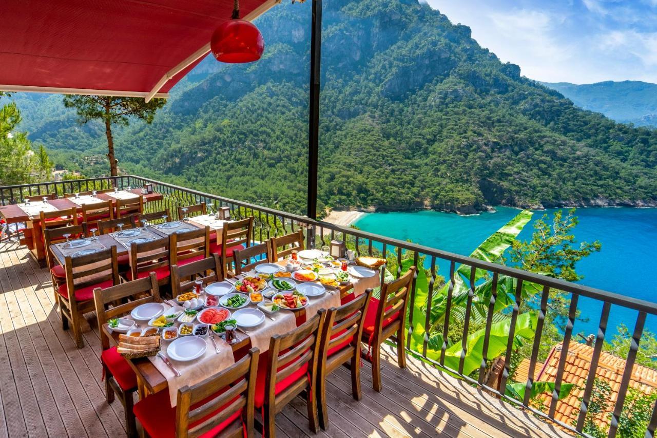 Manzara Bungalow Acomodação com café da manhã Fethiye Exterior foto
