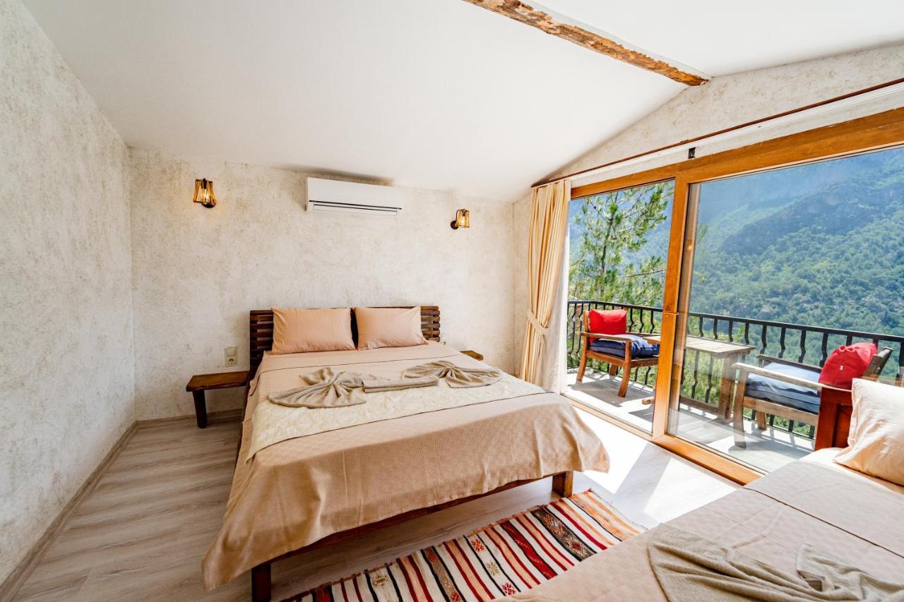 Manzara Bungalow Acomodação com café da manhã Fethiye Exterior foto