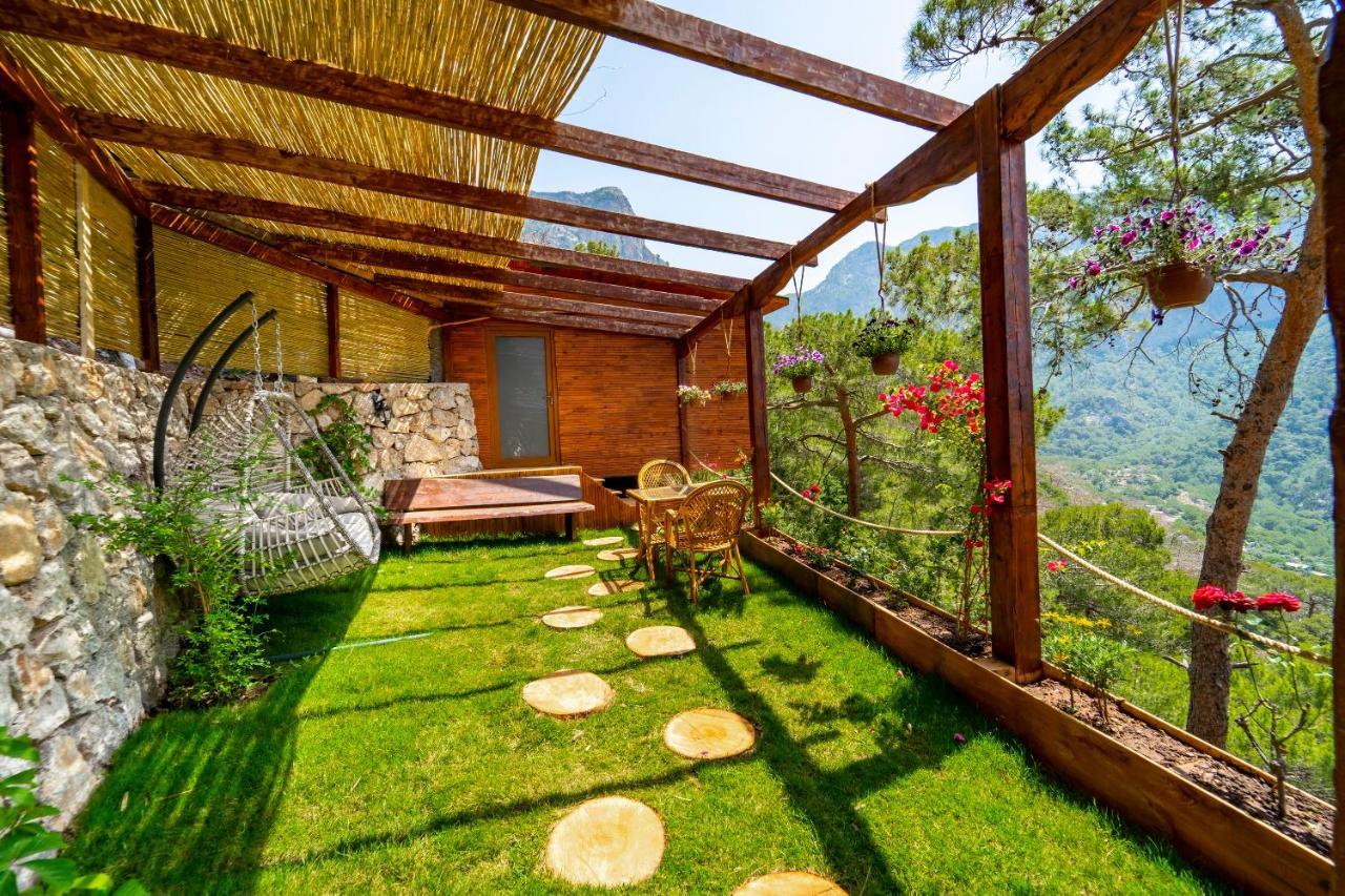 Manzara Bungalow Acomodação com café da manhã Fethiye Exterior foto