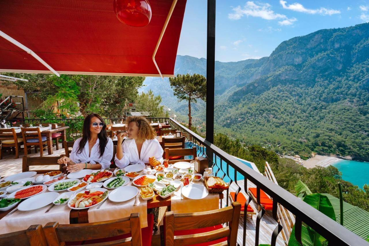 Manzara Bungalow Acomodação com café da manhã Fethiye Exterior foto